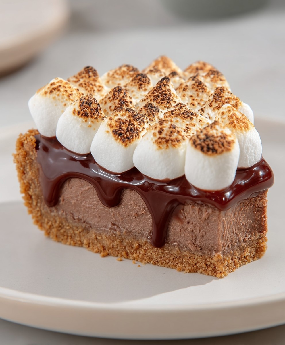 Smores No Bake Cheesecake