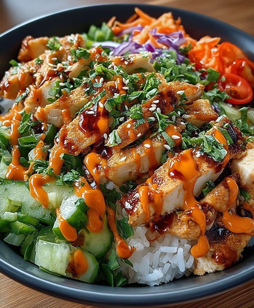Bang Bang Chicken Bowl