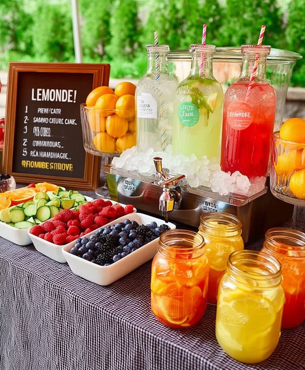 Ultimate Lemonade Bar Ideas