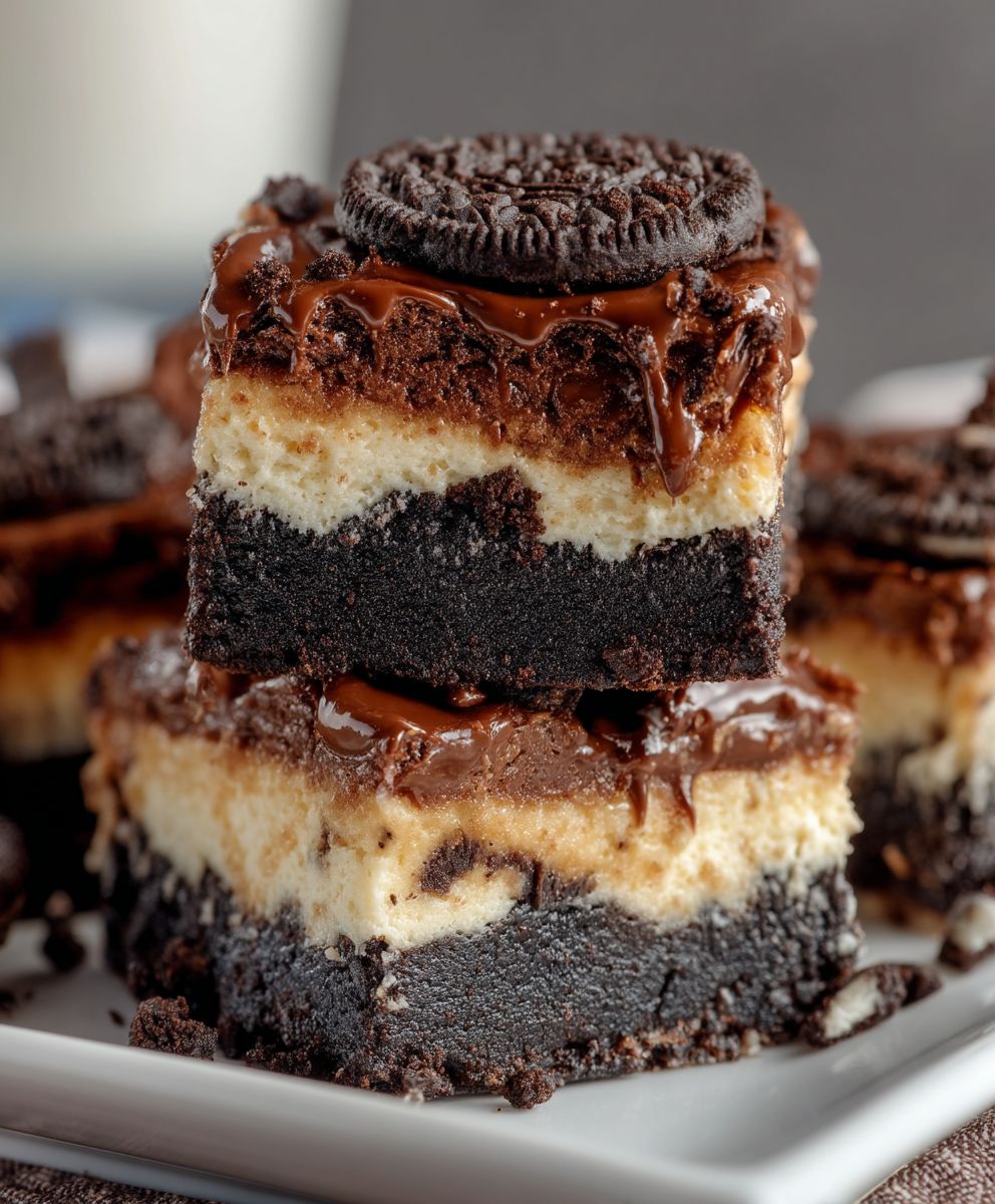 Brownie Cheesecake Bars
