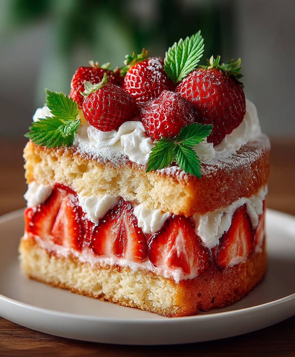Easy Strawberry Shortcake