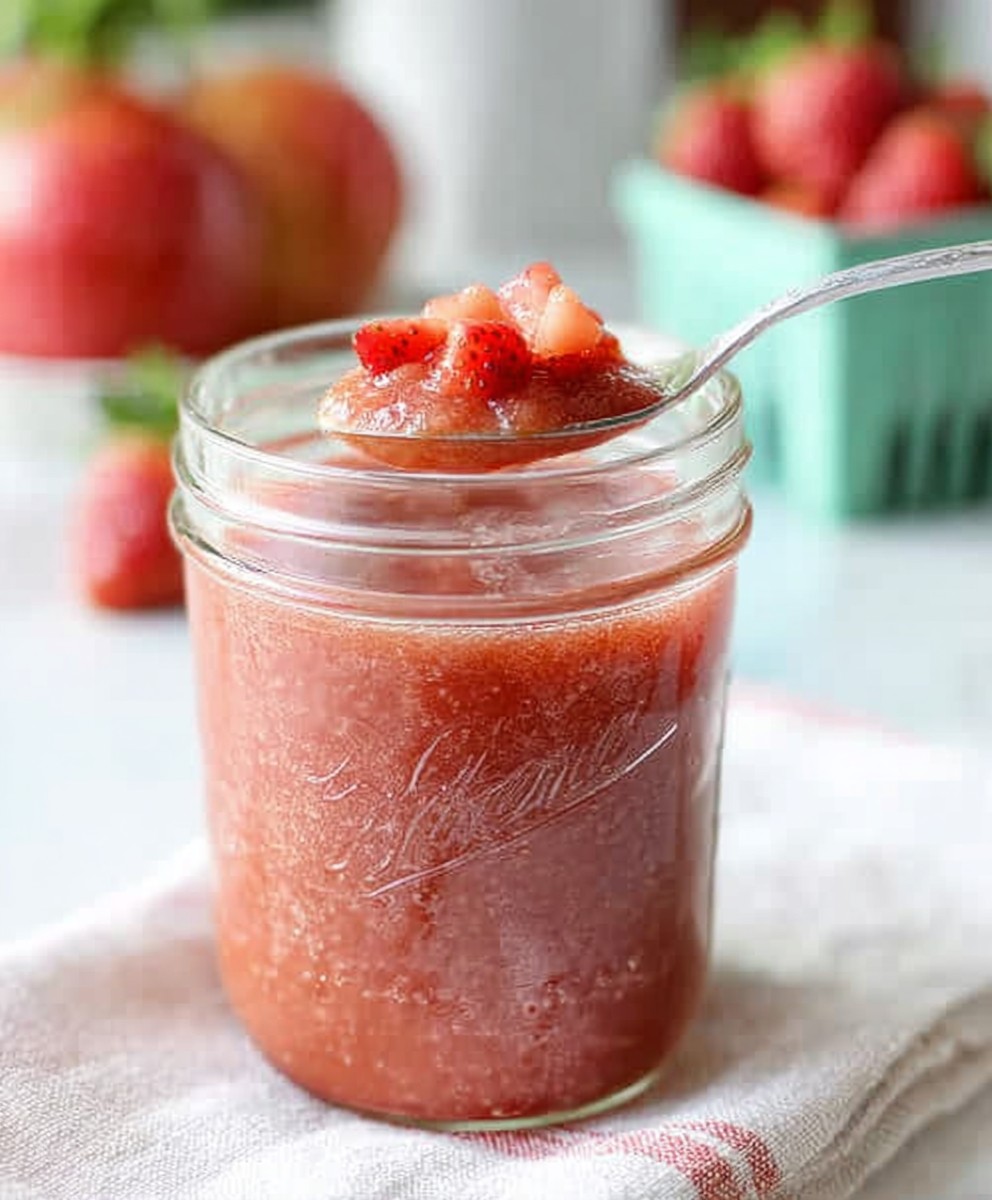 Strawberry Applesauce Instant Pot