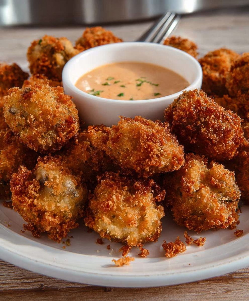 Crispy Fried Mushrooms