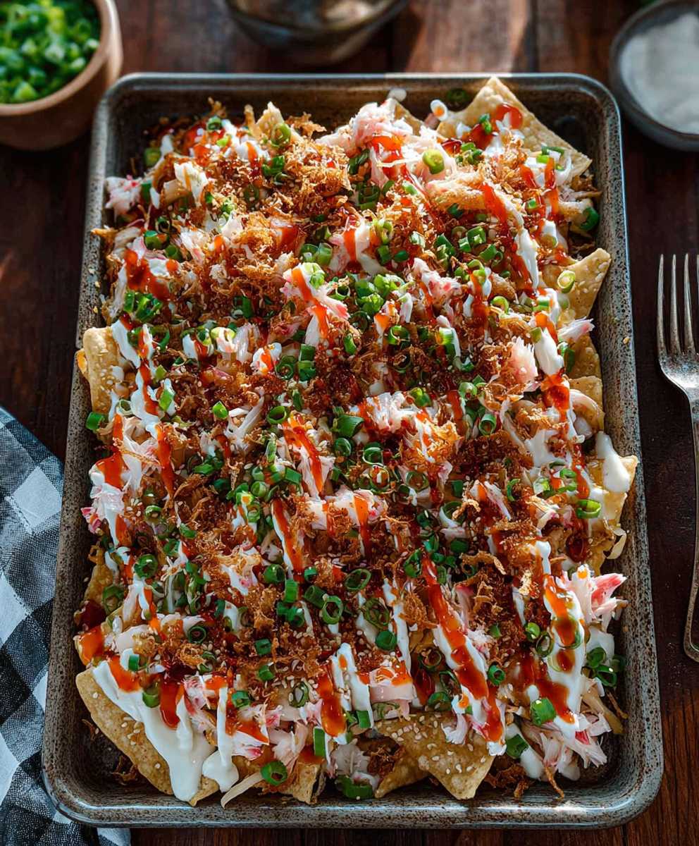 Crab Rangoon Nachos