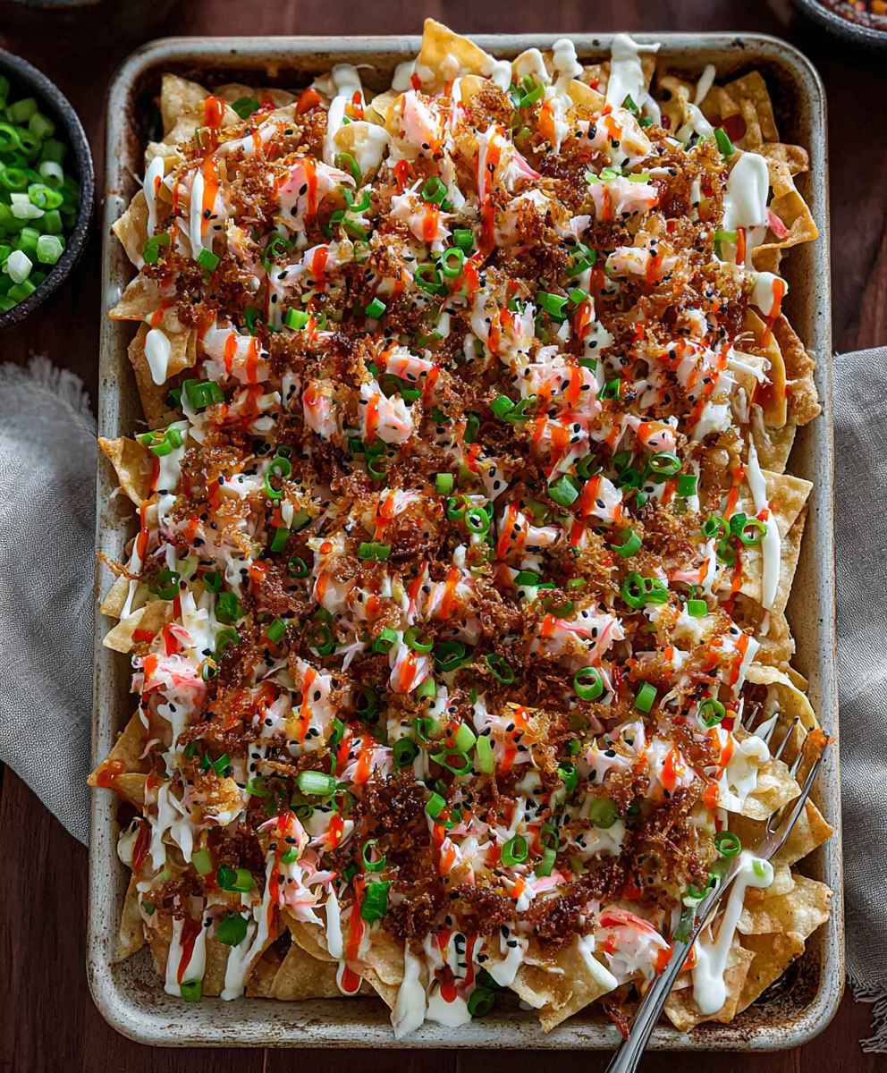 Crab Rangoon Nachos