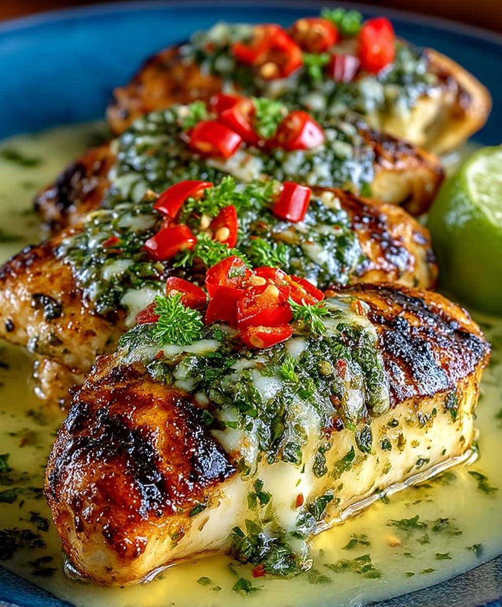 Grilled Salsa Verde Chicken