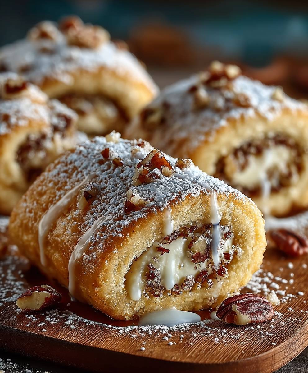 Italian Nut Roll Cookies