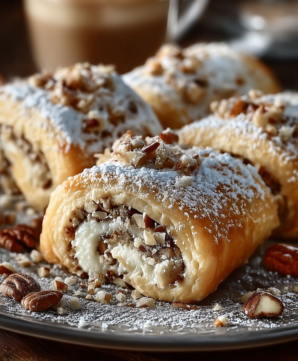 Italian Nut Roll Cookies