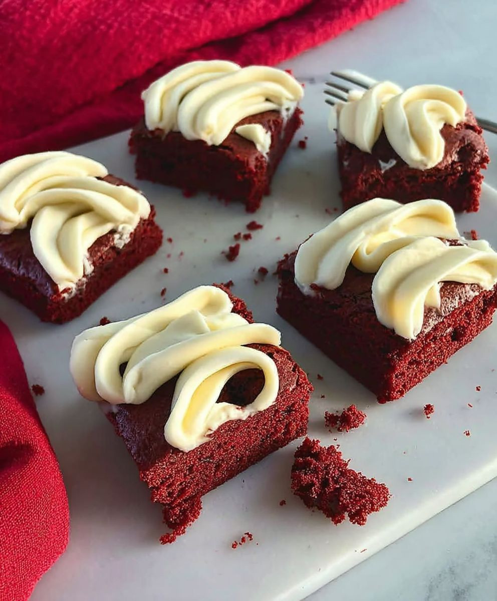 Red Velvet Brownies