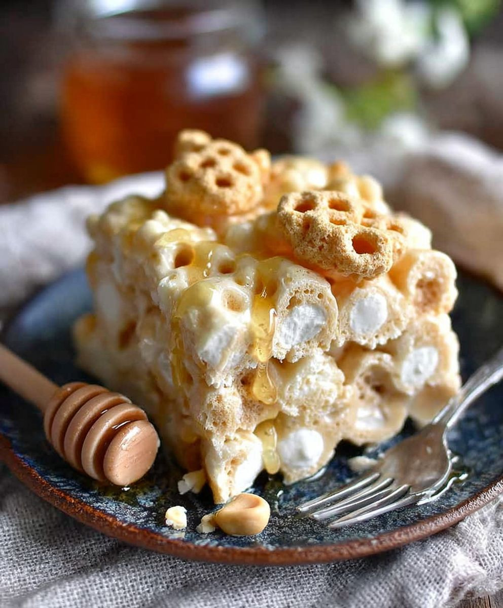 Honeycomb Marshmallow Treats