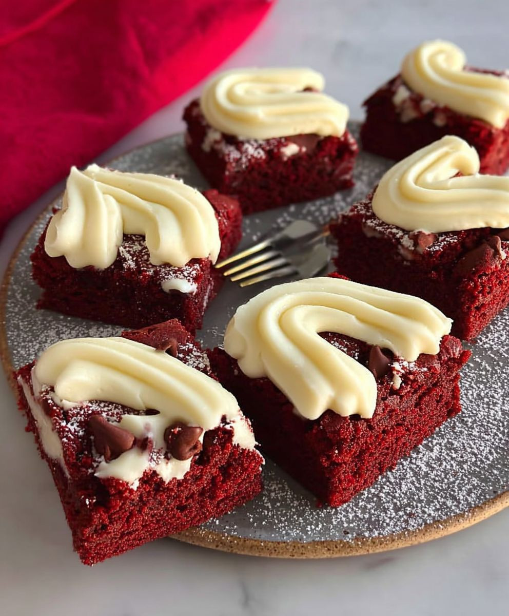 Red Velvet Brownies