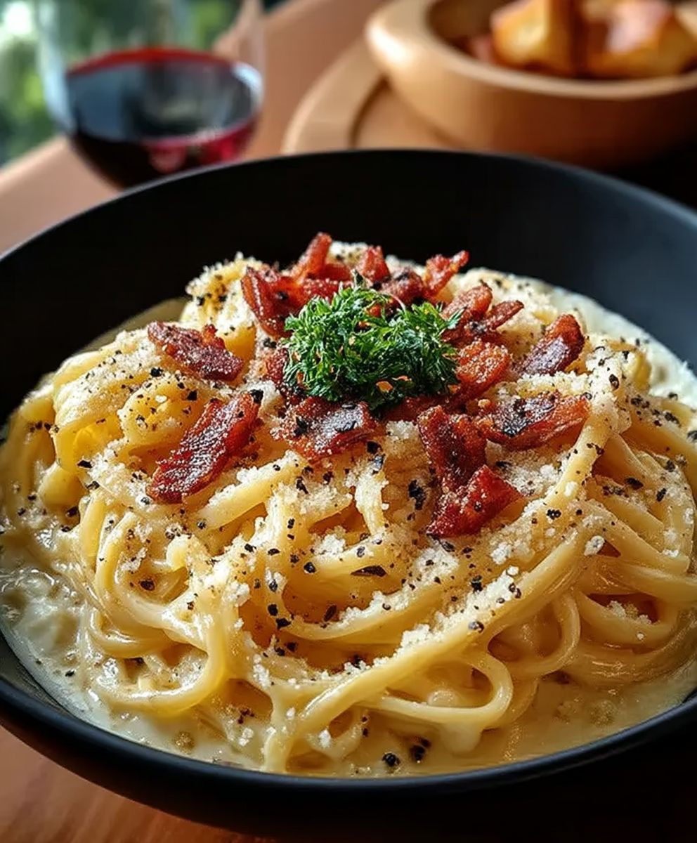 Bacon Carbonara Pasta