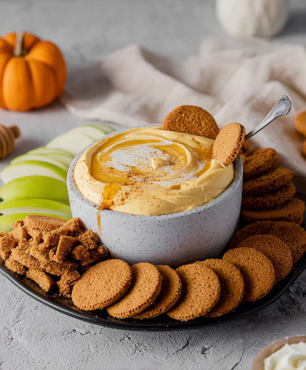 Pumpkin Pie Cheesecake Dip