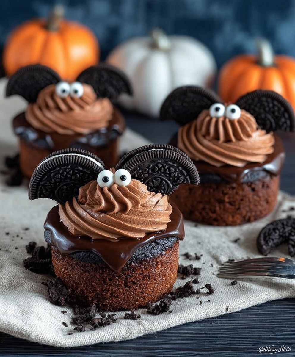 Halloween Pipistrello Muffin