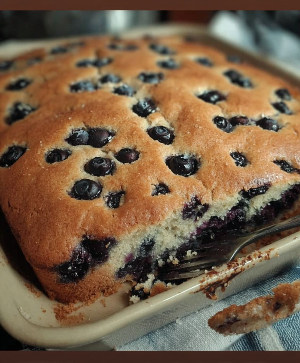 Blueberry Muffin Cake