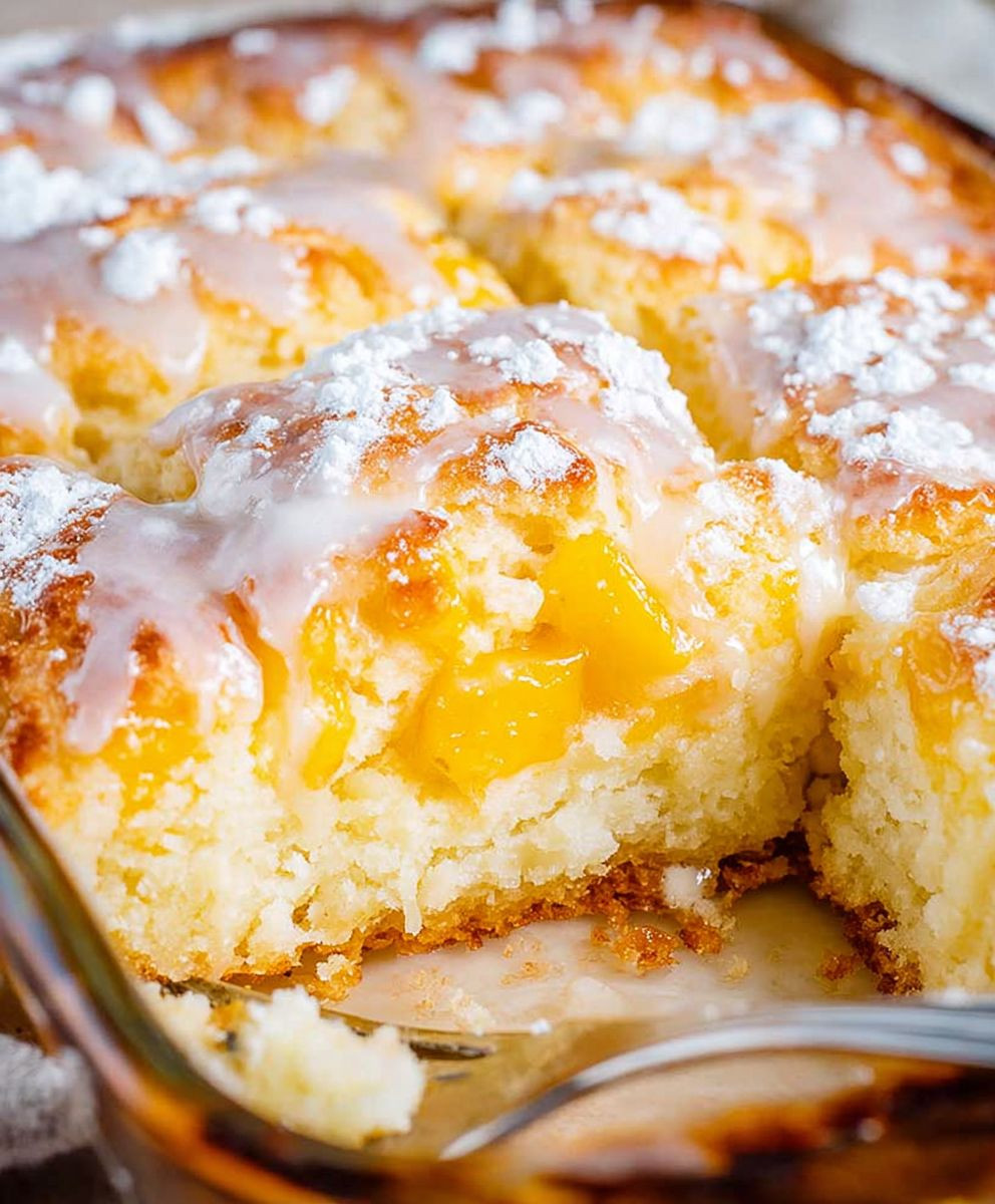 Peach Butter Swim Biscuits