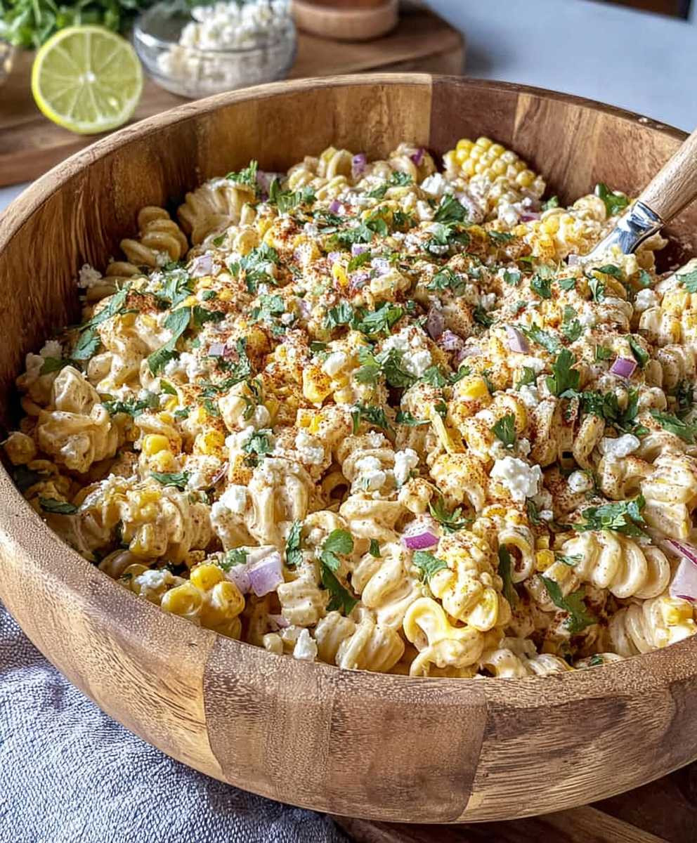 Elote Pasta Salad