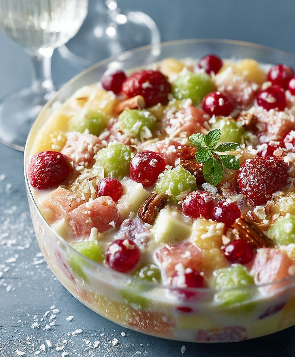 Mexican Christmas Fruit Salad