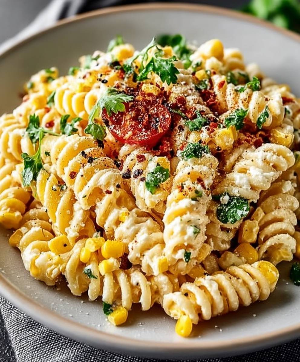 Mexican Street Corn Pasta Salad