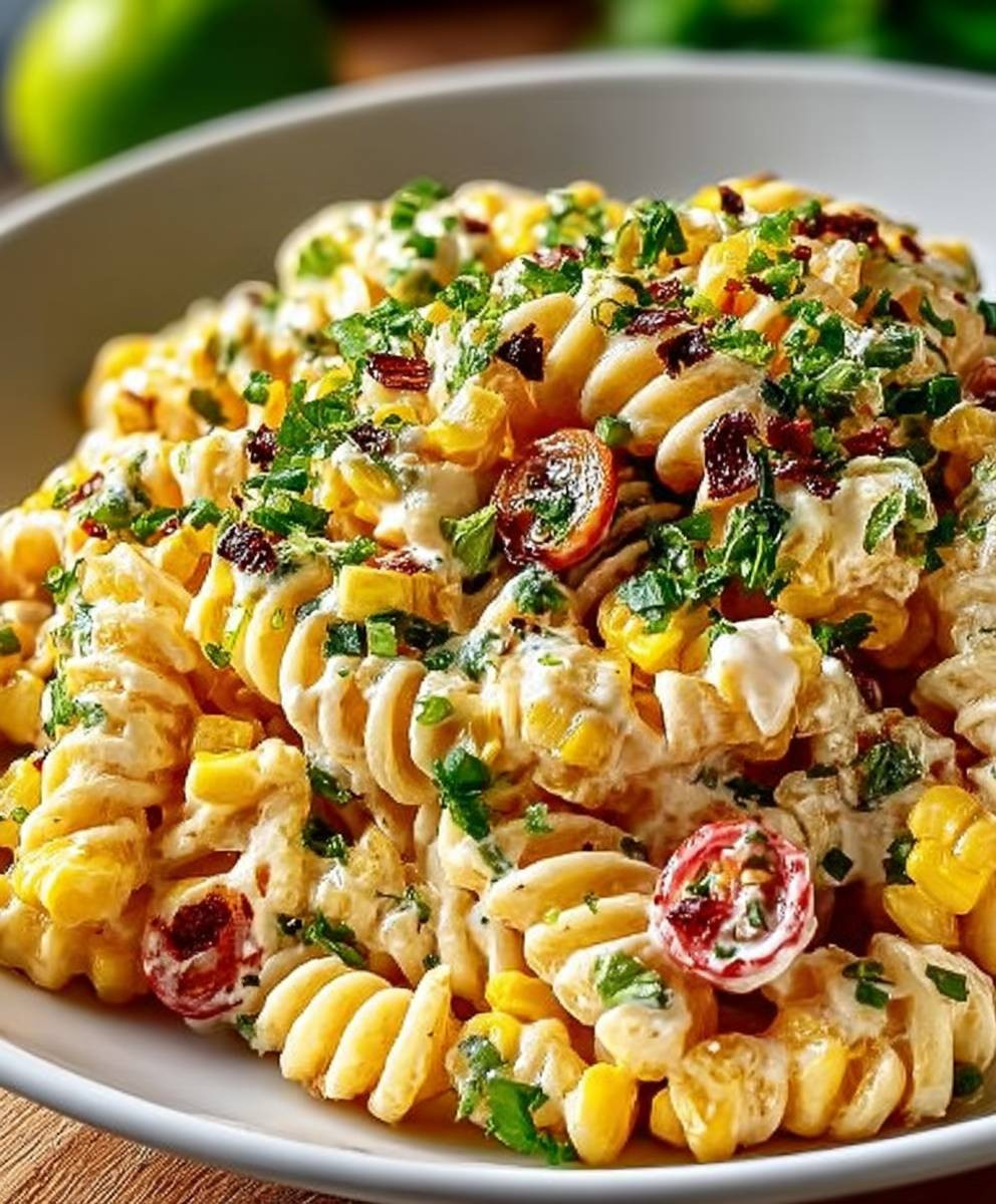 Mexican Street Corn Pasta Salad