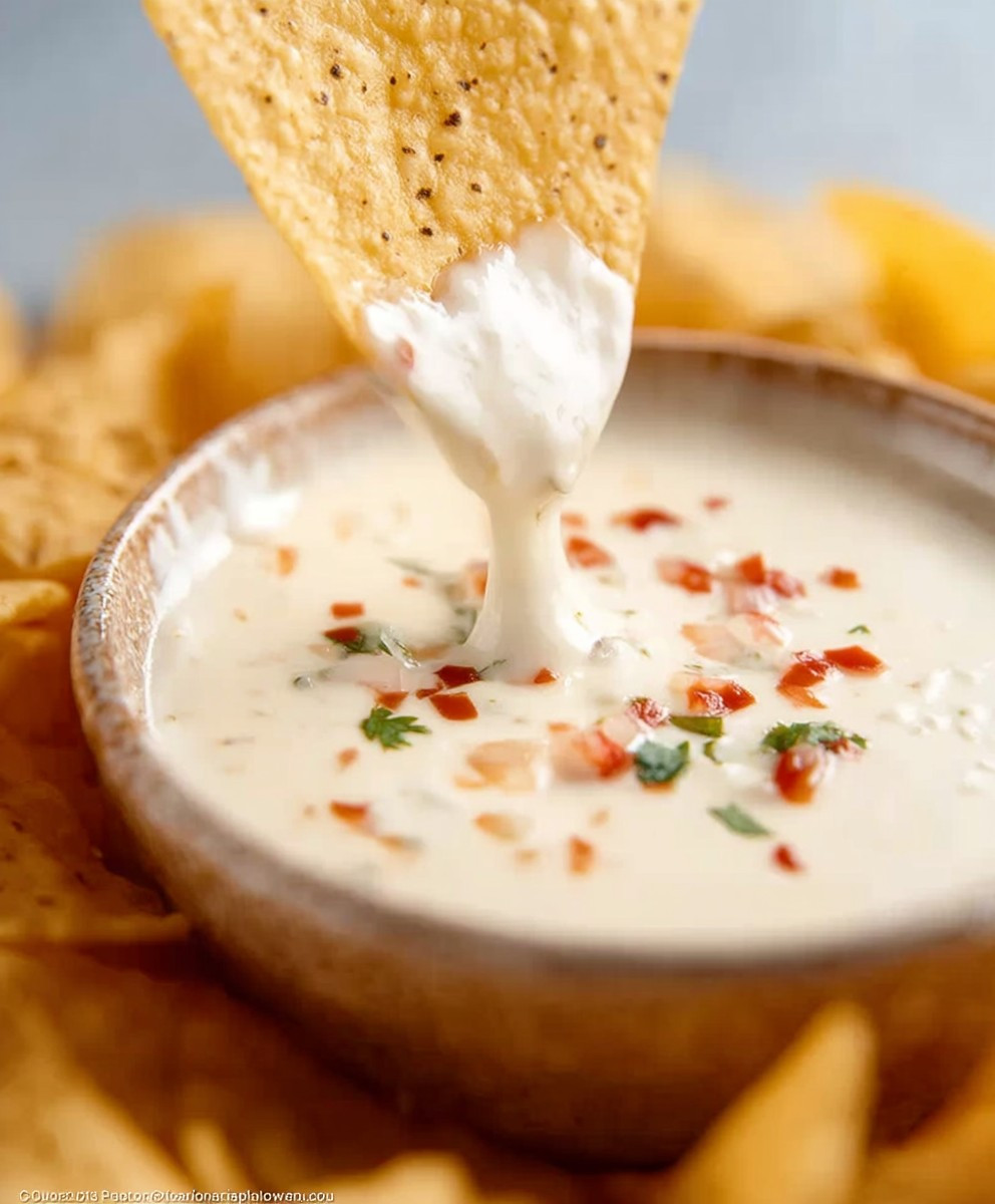 Mexican white cheese dip