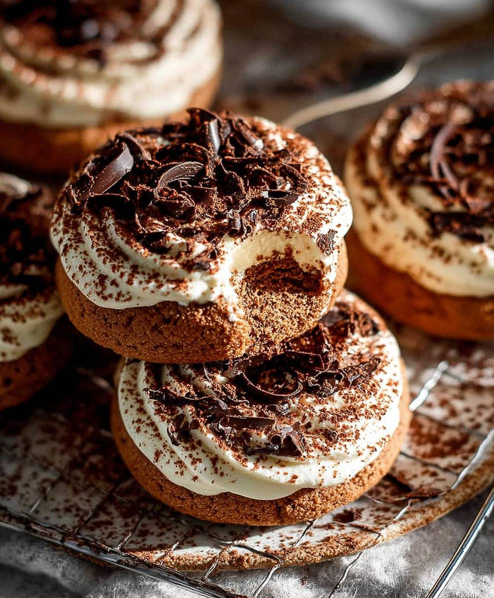 Tiramisu cookies