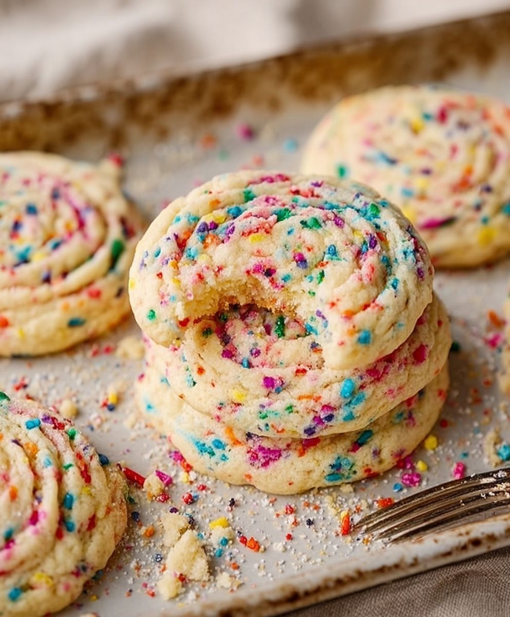 Easy Funfetti Cookies