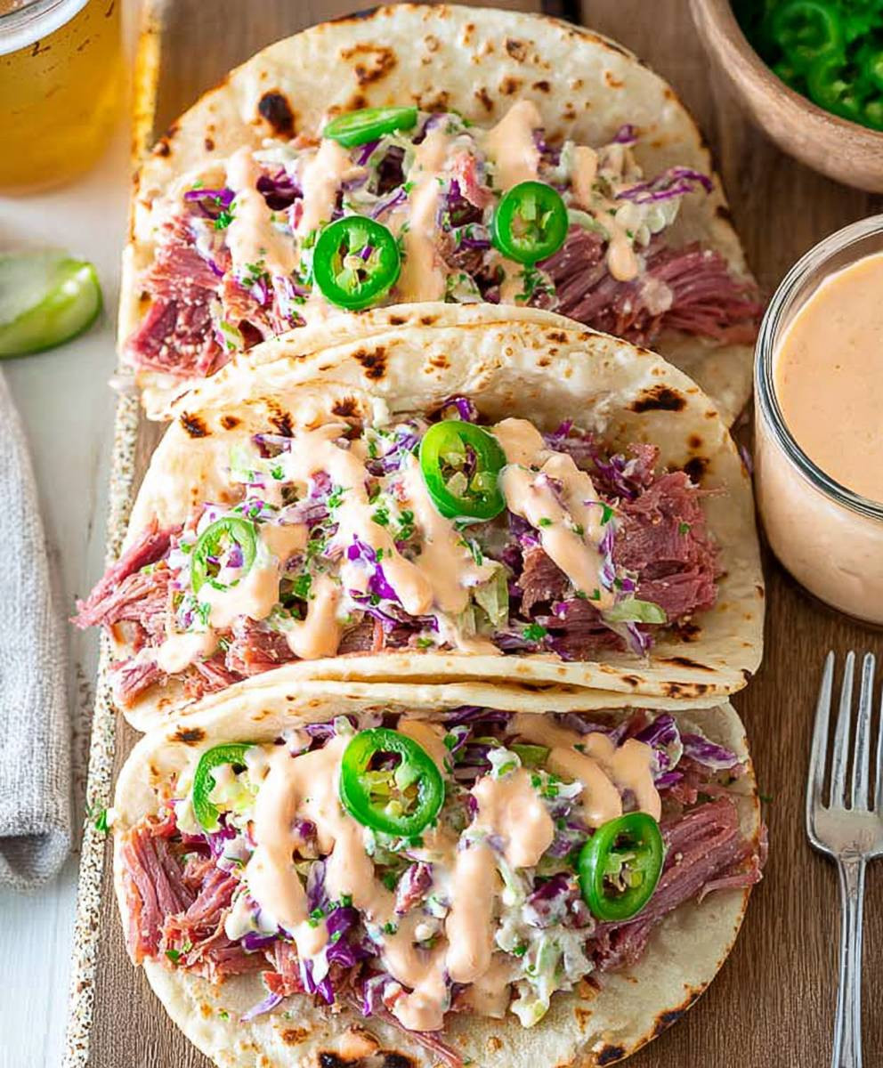 Corned Beef Tacos