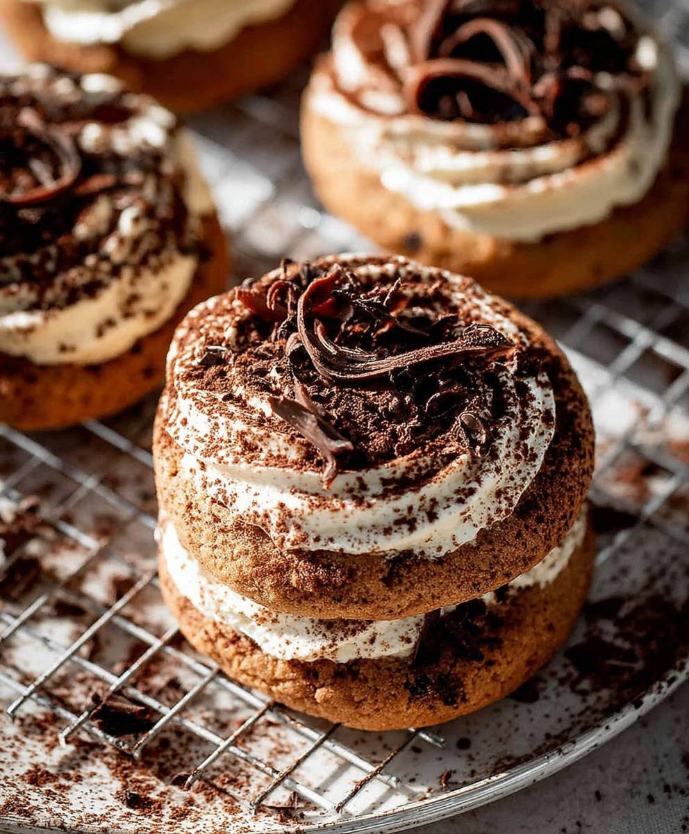 Tiramisu cookies