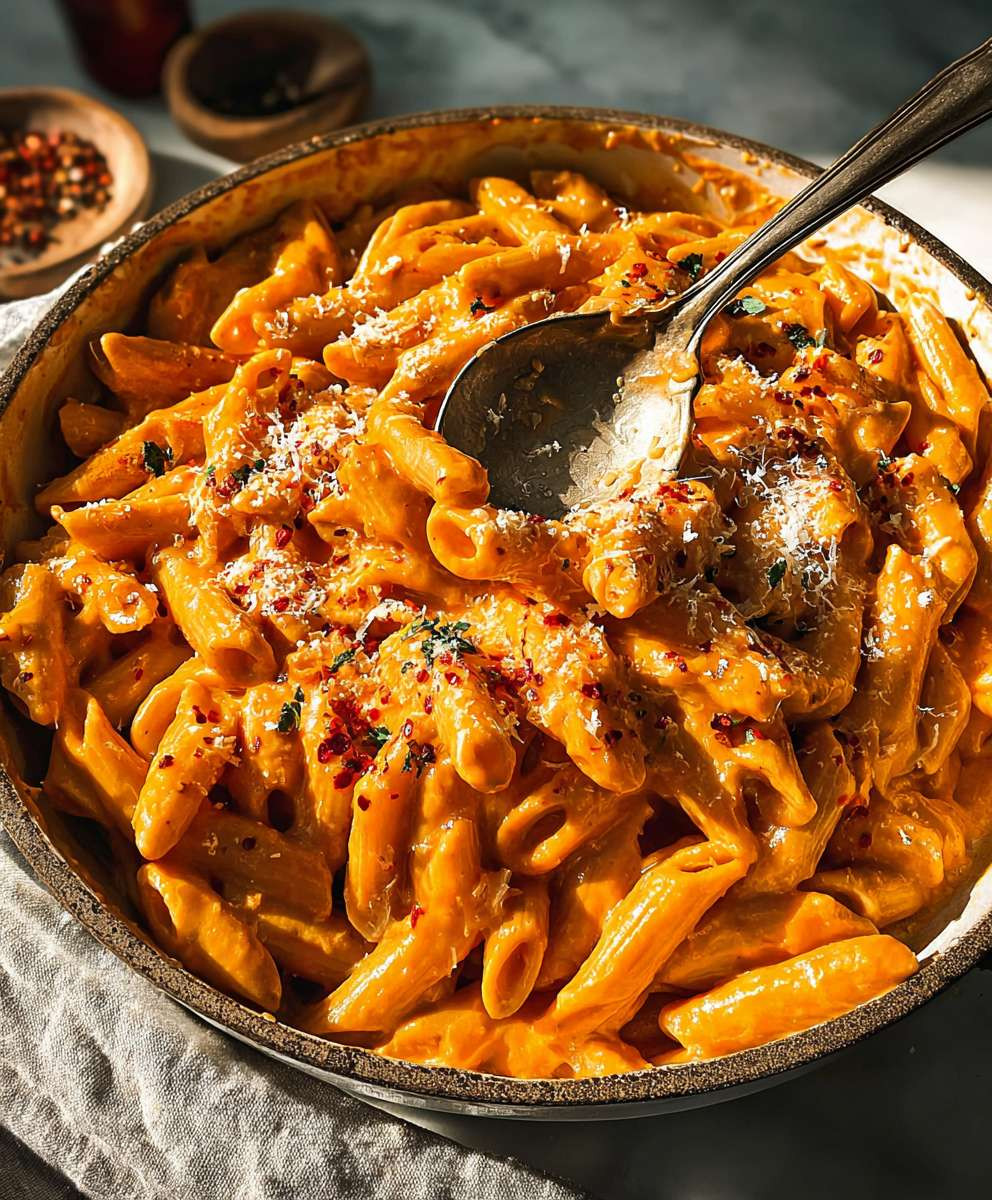 Roasted Red Pepper Pasta
