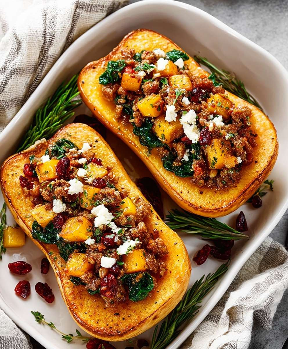 Stuffed Butternut Squash