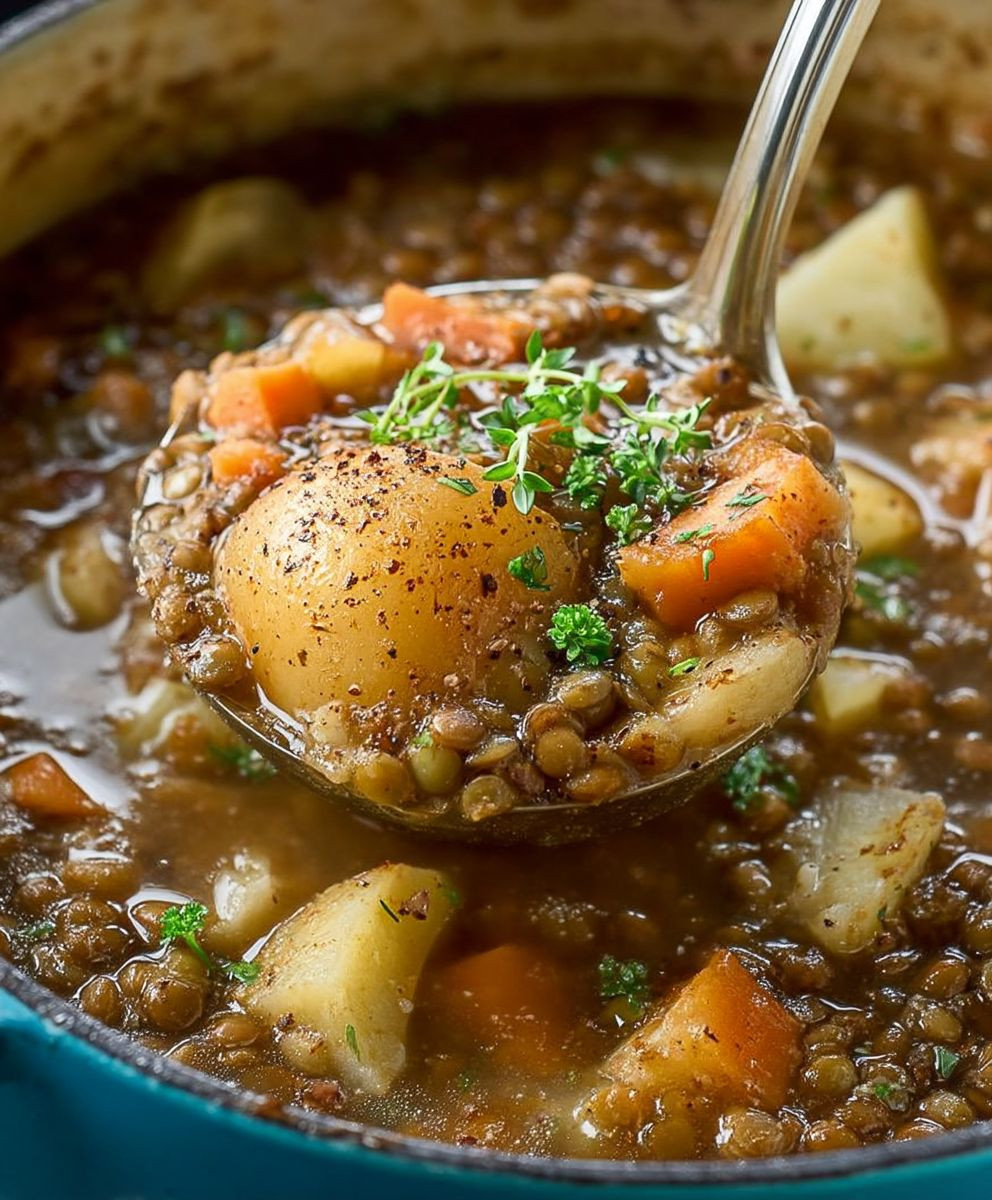 Lentil Potato Soup
