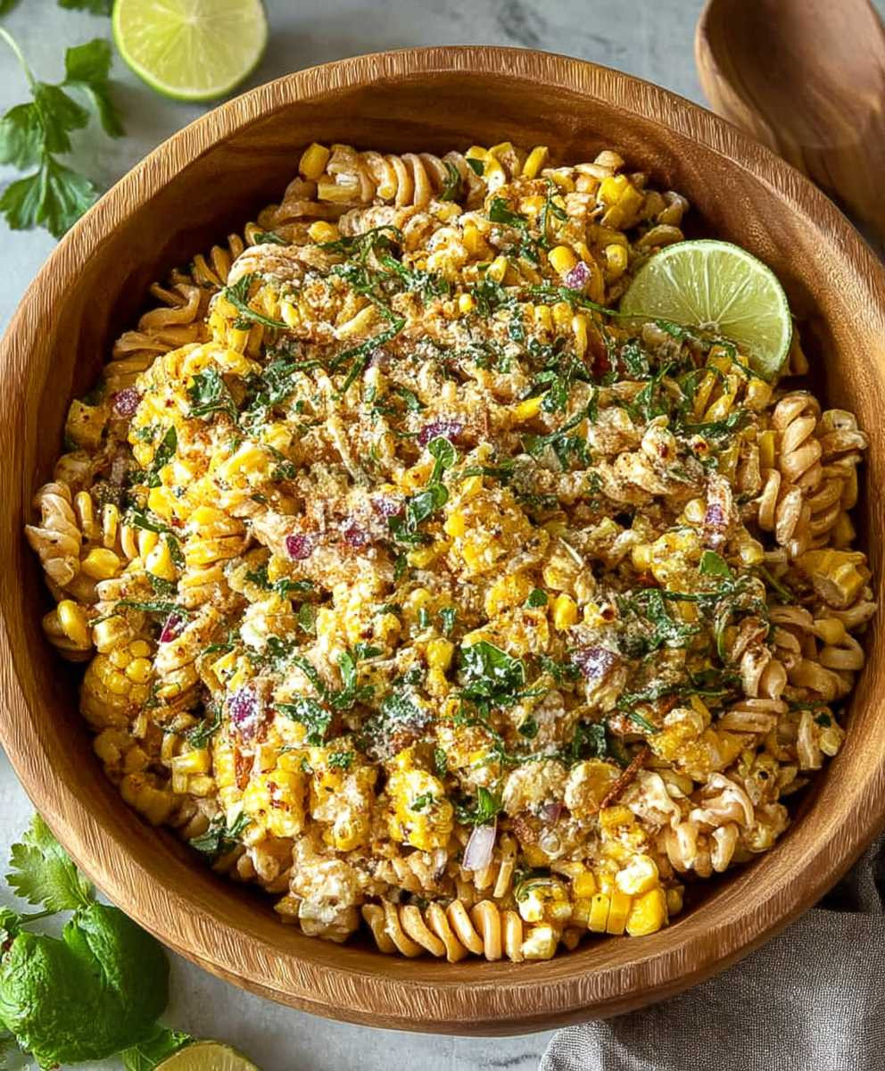 Elote Pasta Salad
