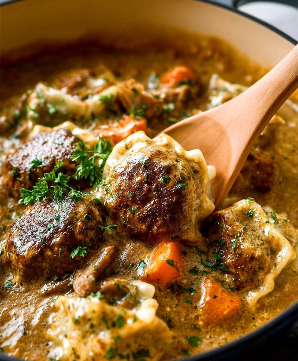 Chicken Pumpkin Dumplings