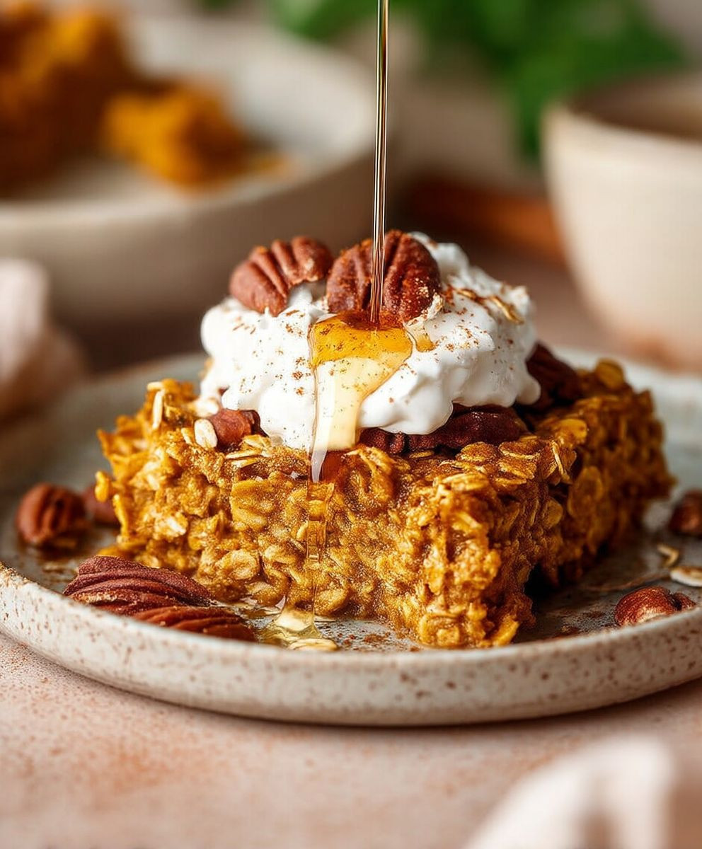 Pumpkin Baked Oatmeal