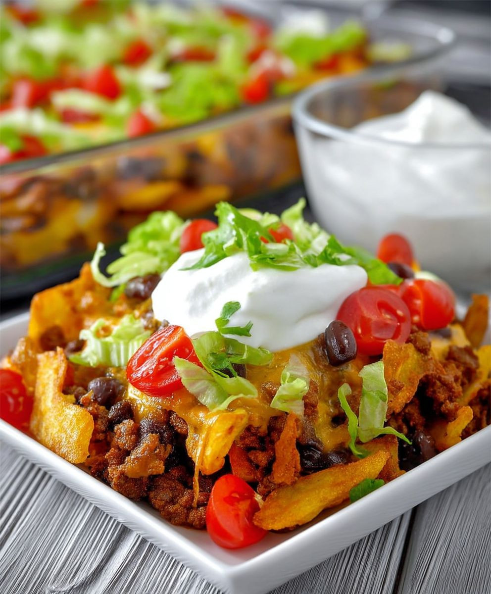 Walking Taco Casserole