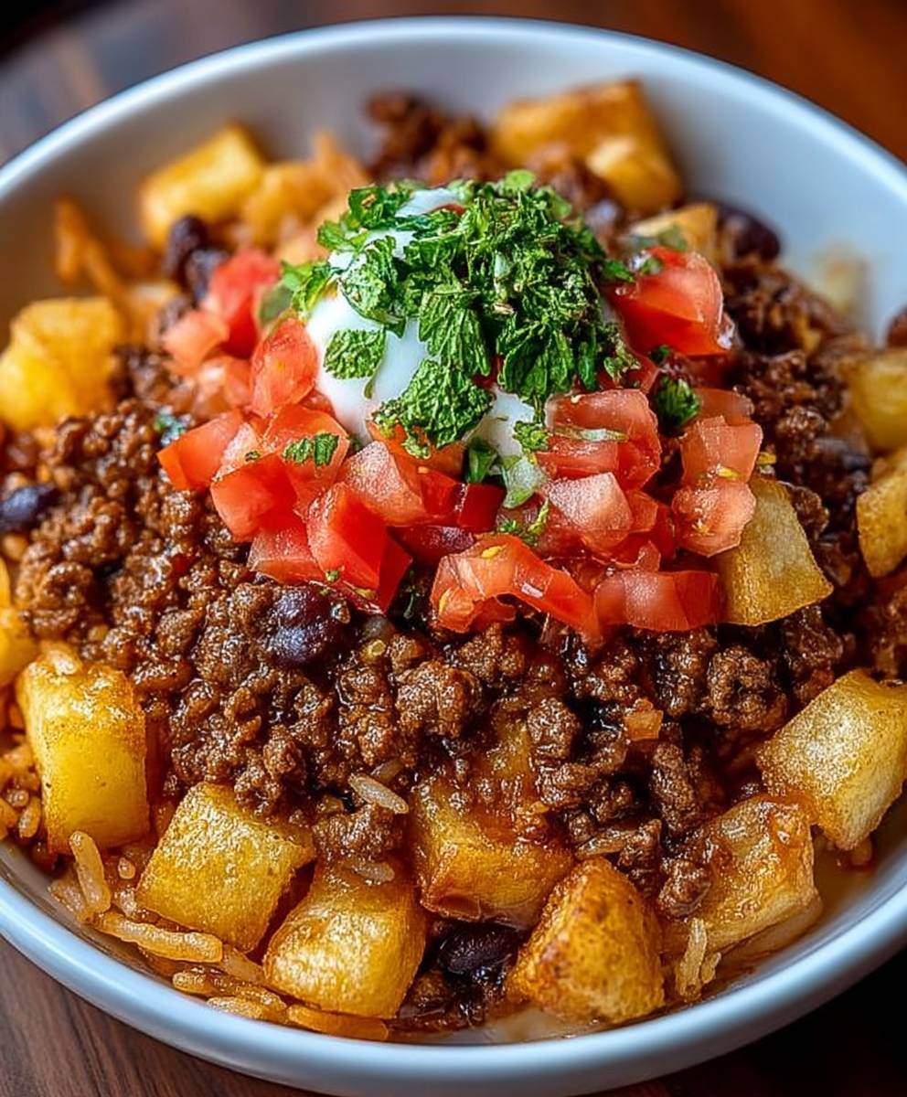 Ground Beef Taco Bowl