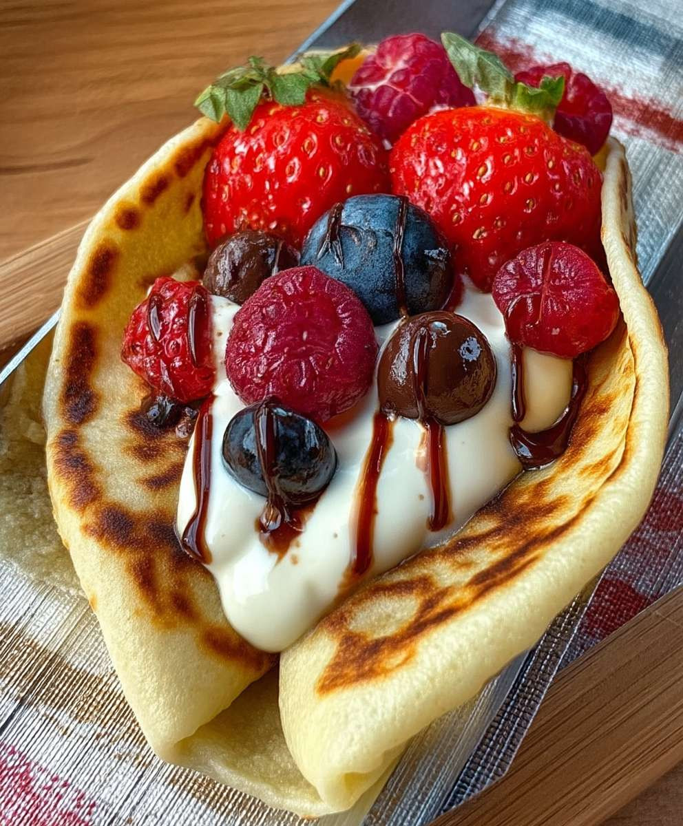 Pancake tacos
