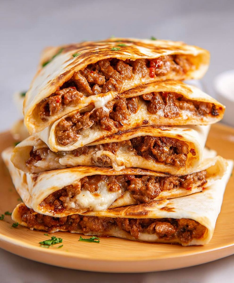 Cheese Beef Quesadilla