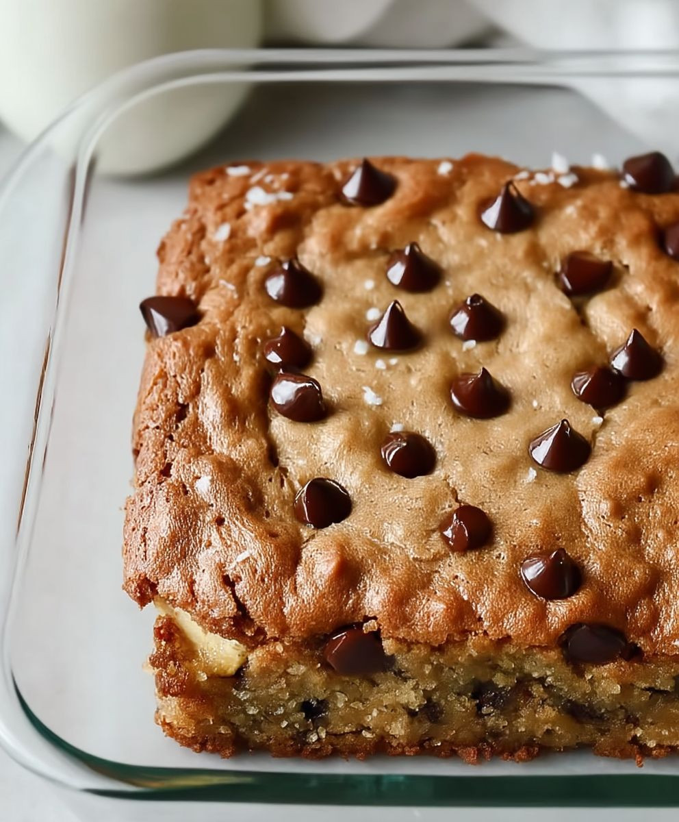 Banana Bread Blondies