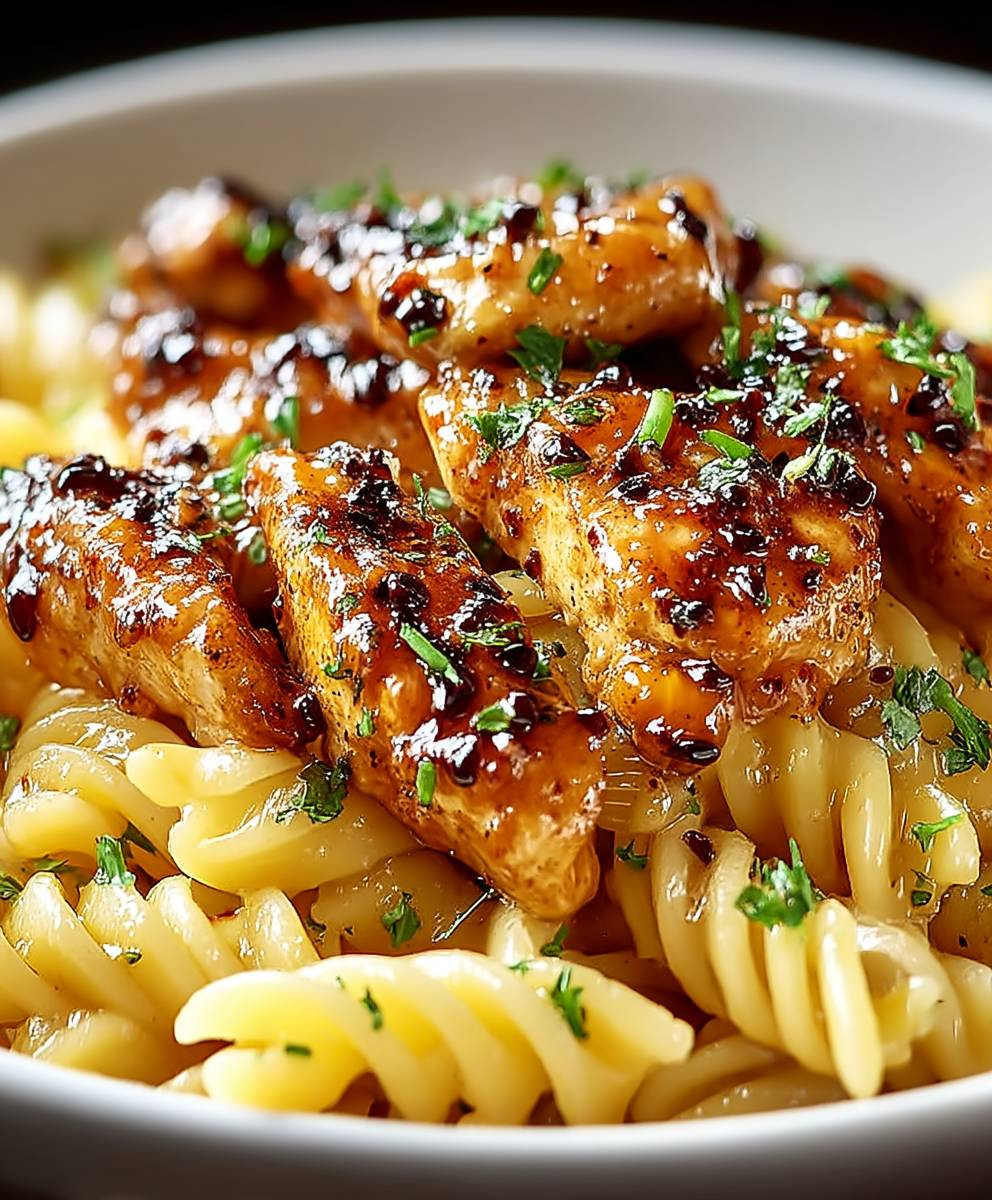 Honey Pepper Chicken Pasta
