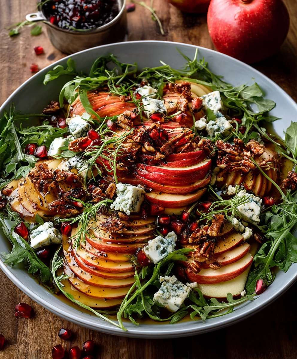 Honeycrisp Apple Feta Salad