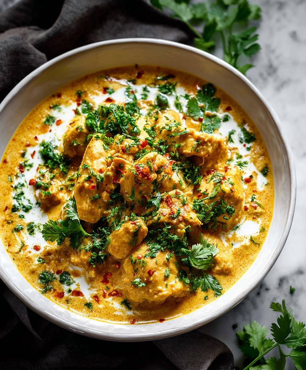Slow Cooker Chicken Korma