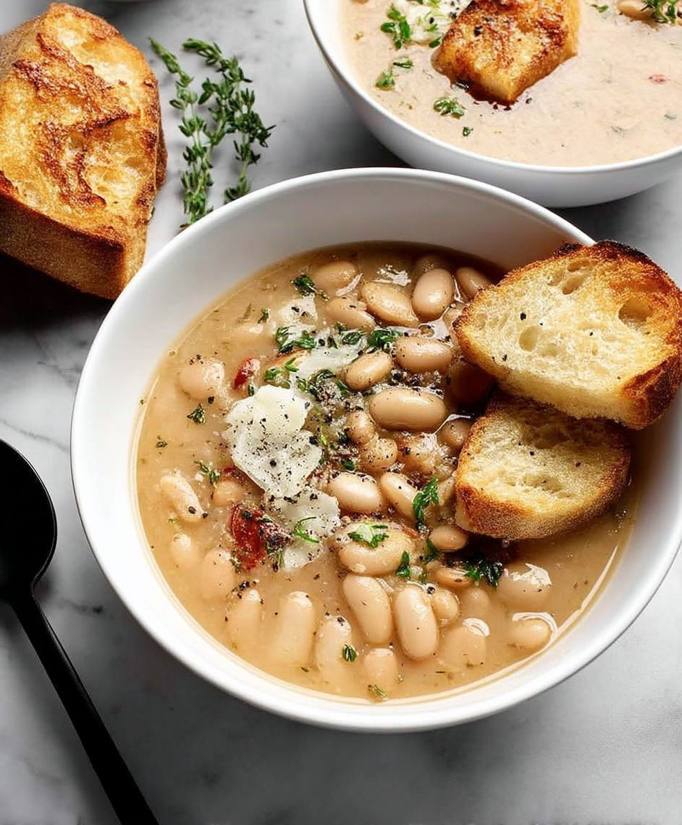 White bean soup