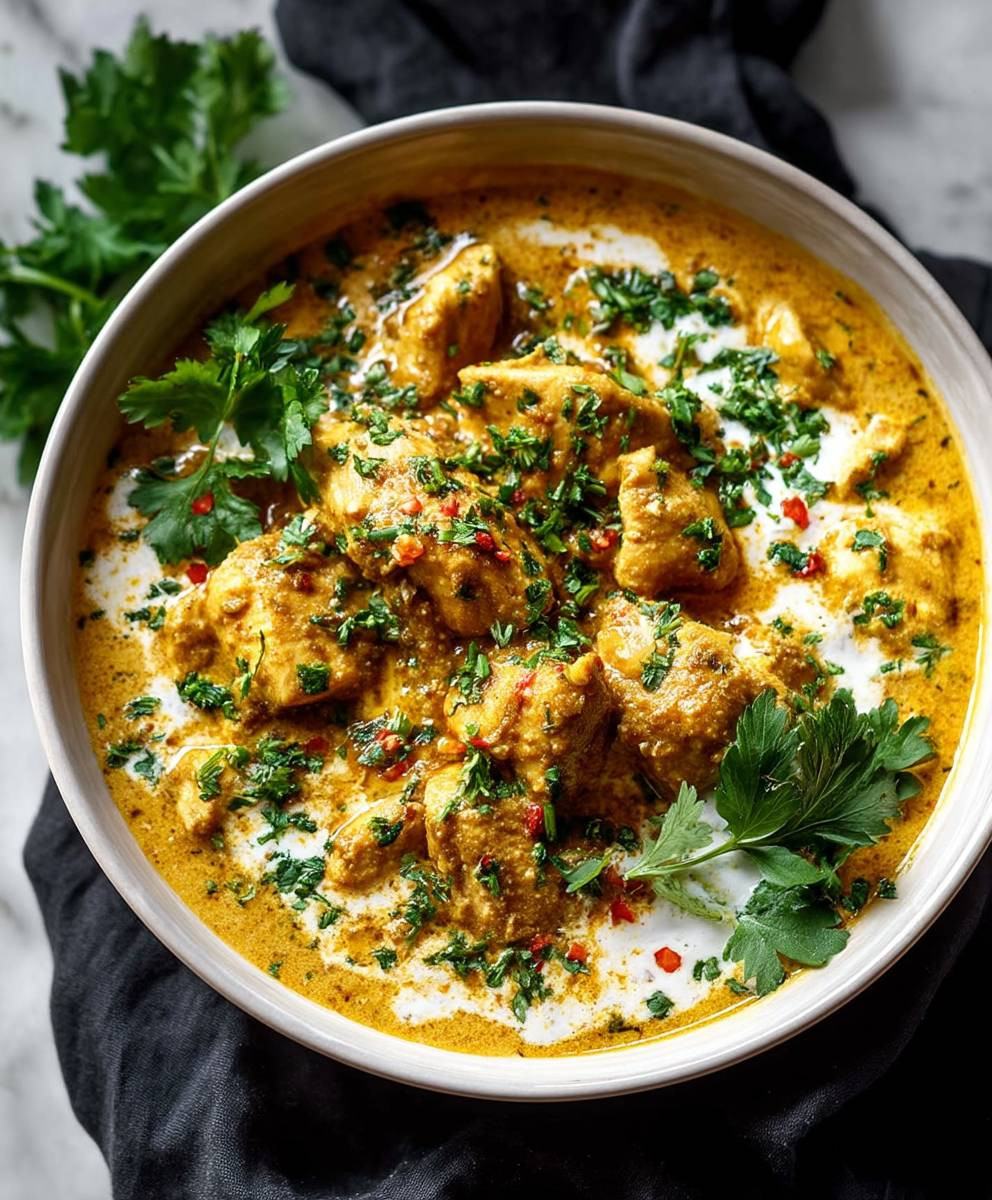 Slow Cooker Chicken Korma