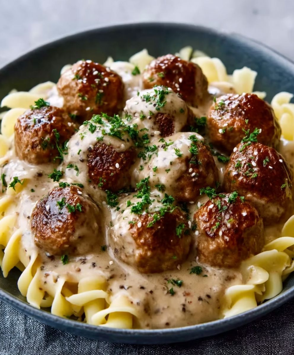 Crockpot Swedish Meatballs