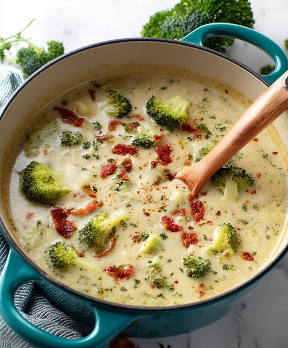 Broccoli potato soup