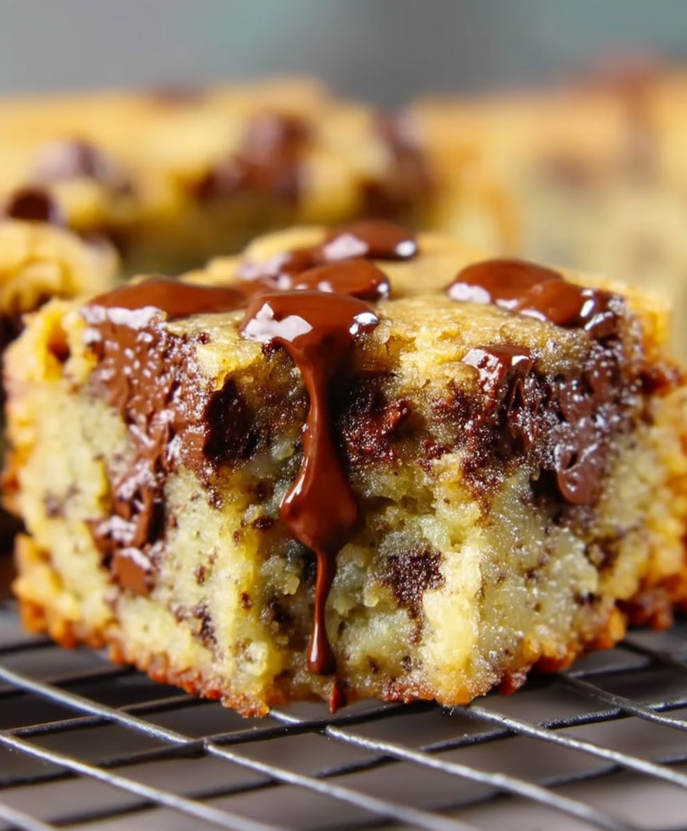 Chocolate Chip Banana Bars