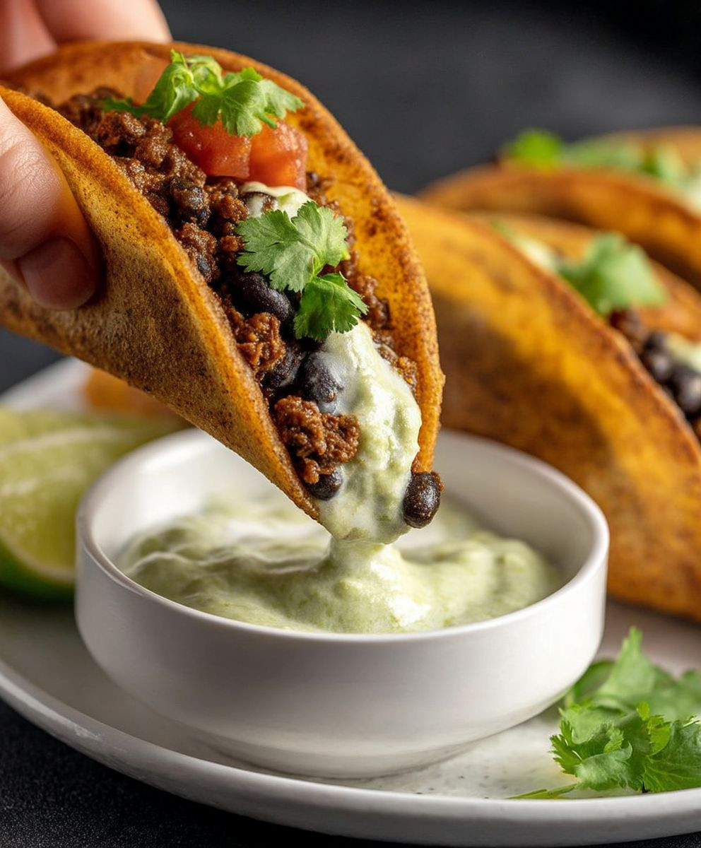 Ground Turkey Black Bean Tacos