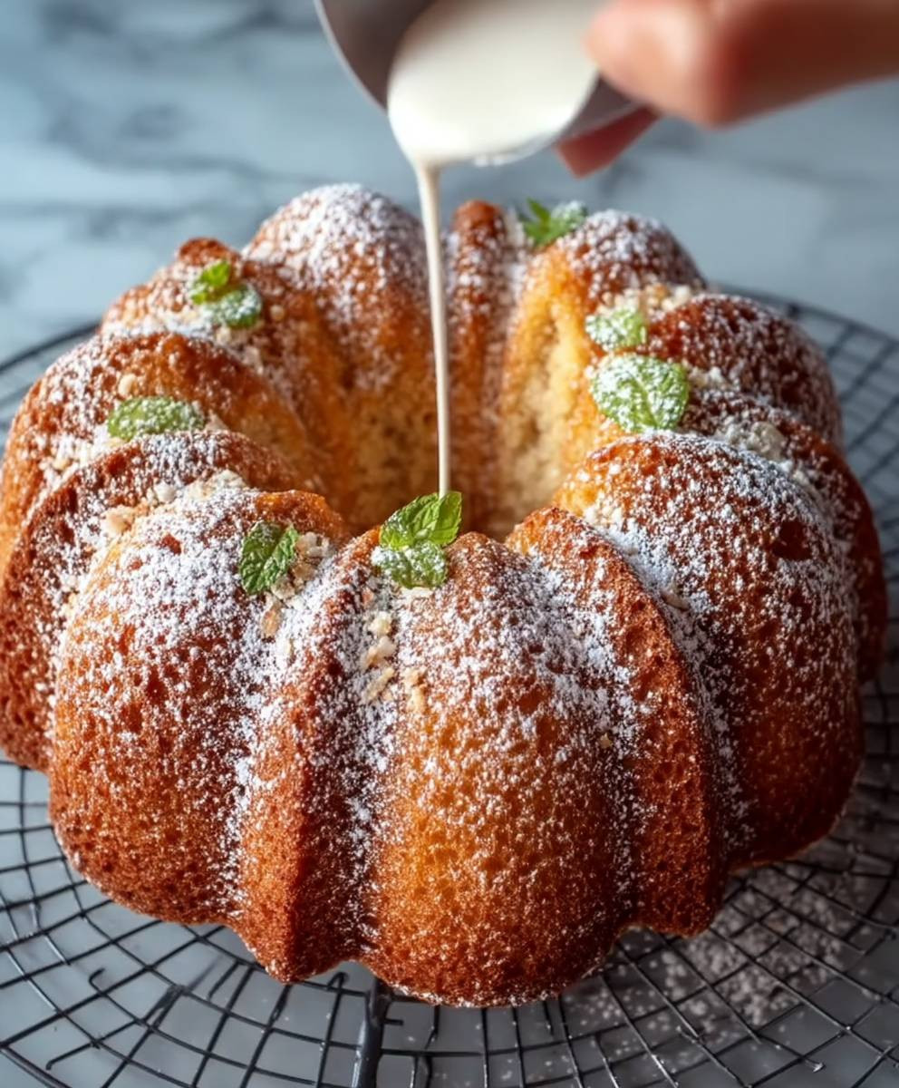 Banana Bread Bundt Cake